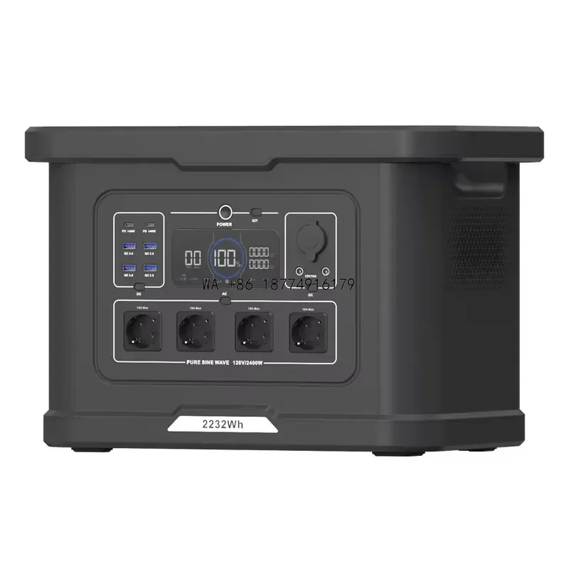 wmwmnu   3kw Tragbare Powerstation Fast Charge Solar Generator 3000w Portable Power Station 2400w Solar Power Generator