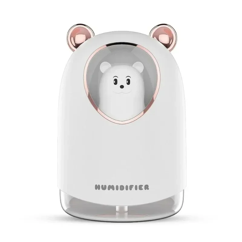 USB Mini Car Air Purifier Home Small Hydration Creative Humidifier Home Desktop Hydration New Cute Pet Cute Bear Humidifier