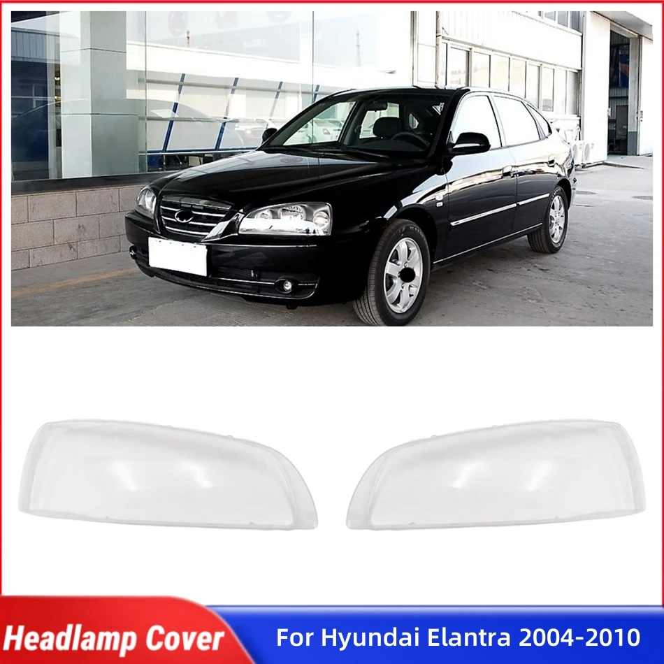 

Для Hyundai Elantra 2004 2005 2006 2007 2008 2009 2010 автомобильные аксессуары пылезащитный чехол для фар стеклянные линзы