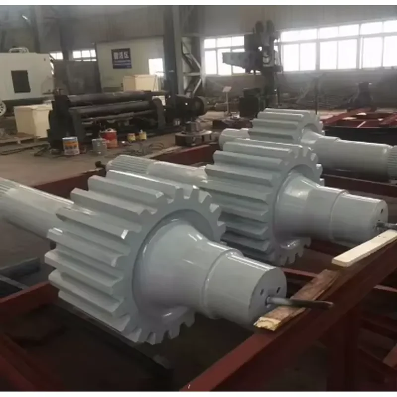 Lin Yao 42CrMO Forged Gear Shaft Wheel Shaft