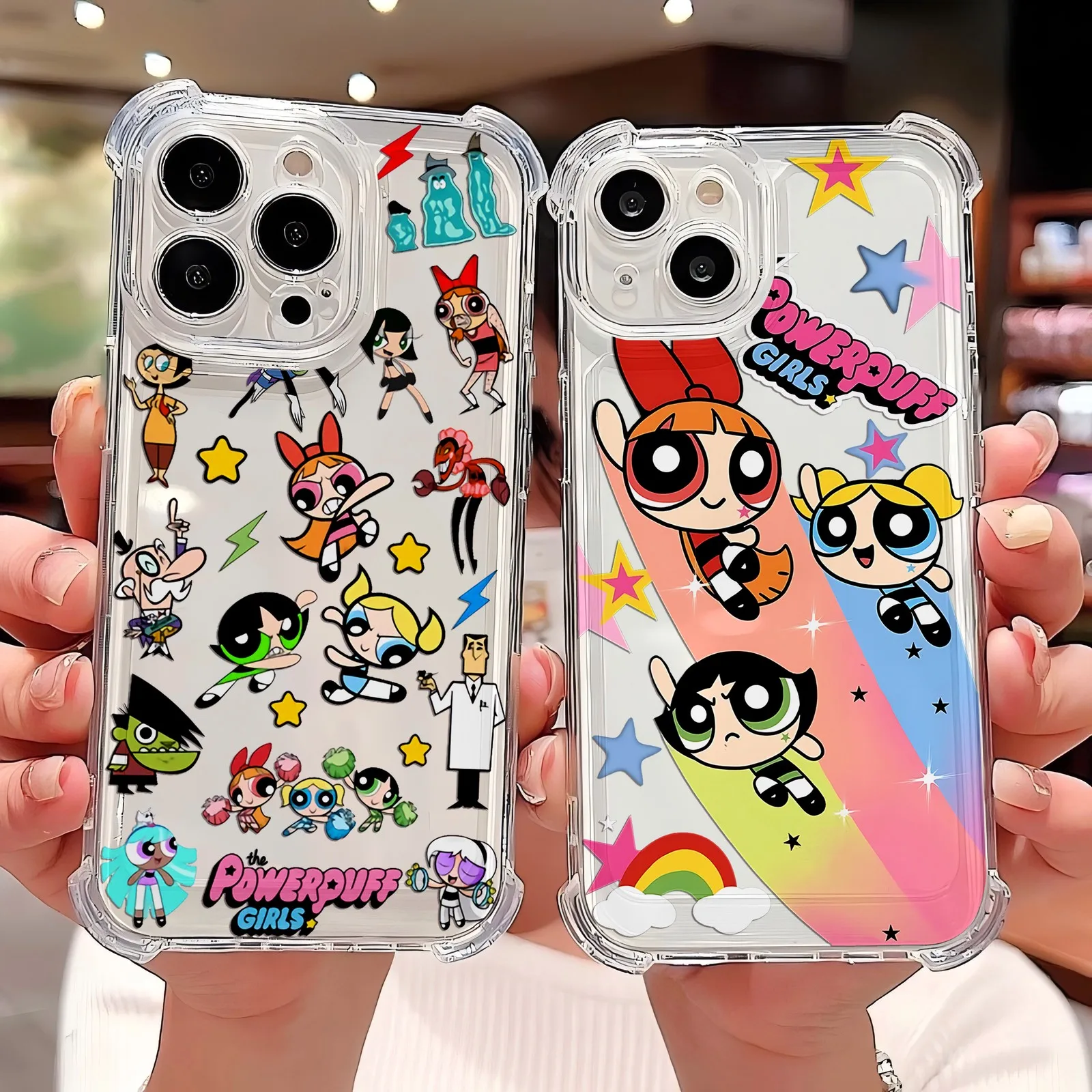 Cute Phone Case For Powerpuffs G-Girls Samsung A27 A37 A57 A17 A56 A26 A33 A54 A51 A73 A55 A53 A36 A35 A34 A25 A24 A23 A16 4G 5G