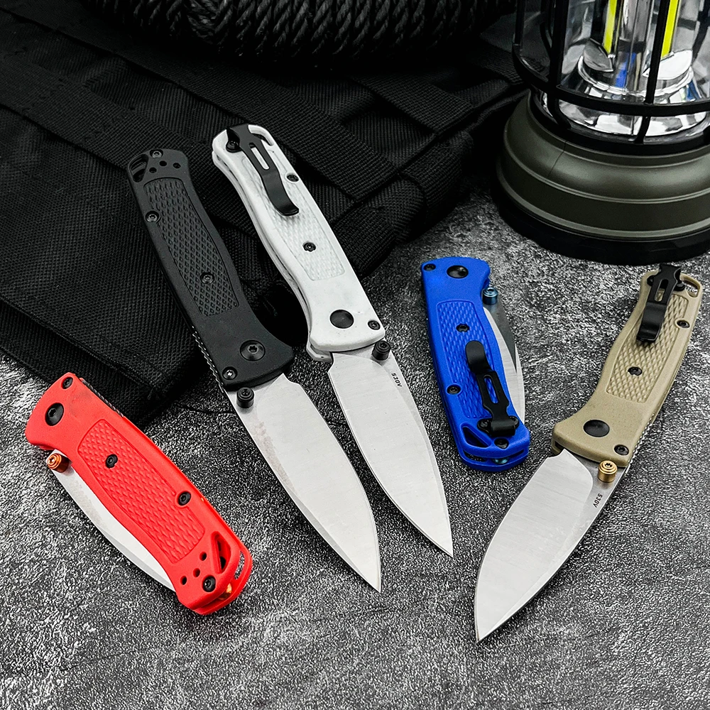 في الهواء الطلق التخييم الصيد الصيد سكين للفرد صغير Bugout S30V شفرة السلامة الدفاع المحمولة سكاكين الجيب EDC أداة هدية