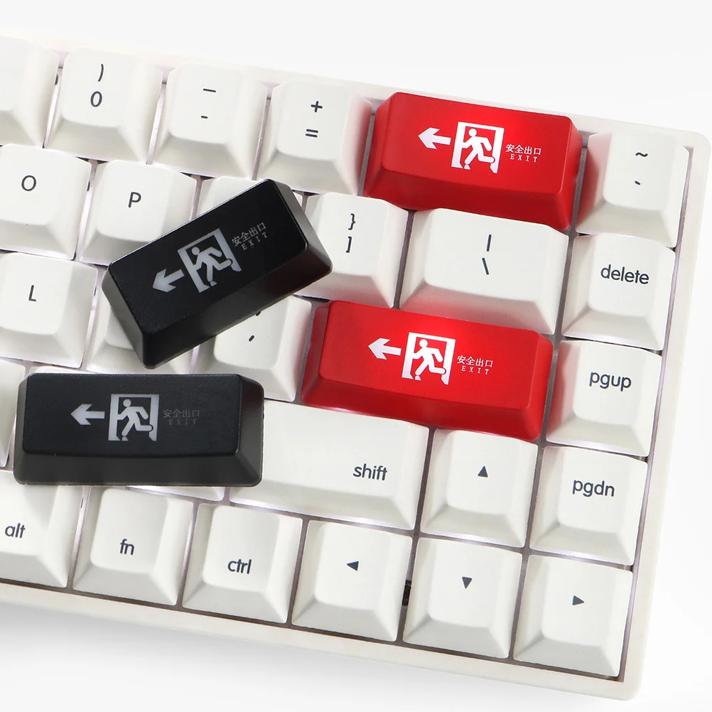 

Keycaps Shine Through Replacement Mechanical Keyboard See Personality for Red Computer