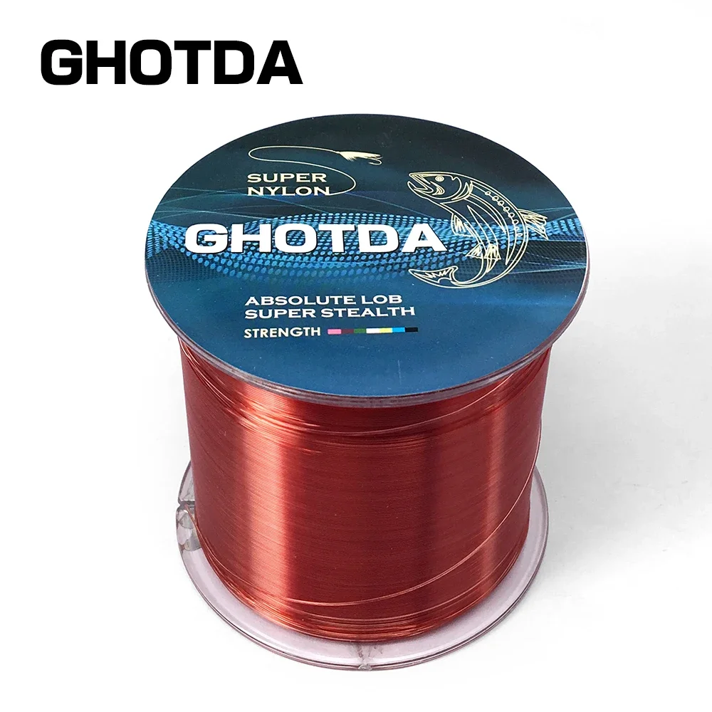 Strong Durable Japan Monofilament Nylon Fishing Line 500 Meter 2kg-13kg