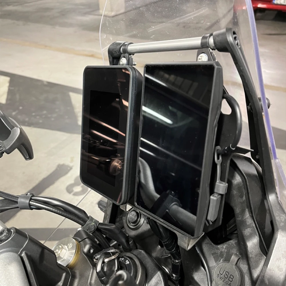 Per Yamaha Tenere 700 World Raid GPS stabilizzatore supporto di navigazione Tenere700 Base Monitor multifunzionale staffe per telefoni cellulari