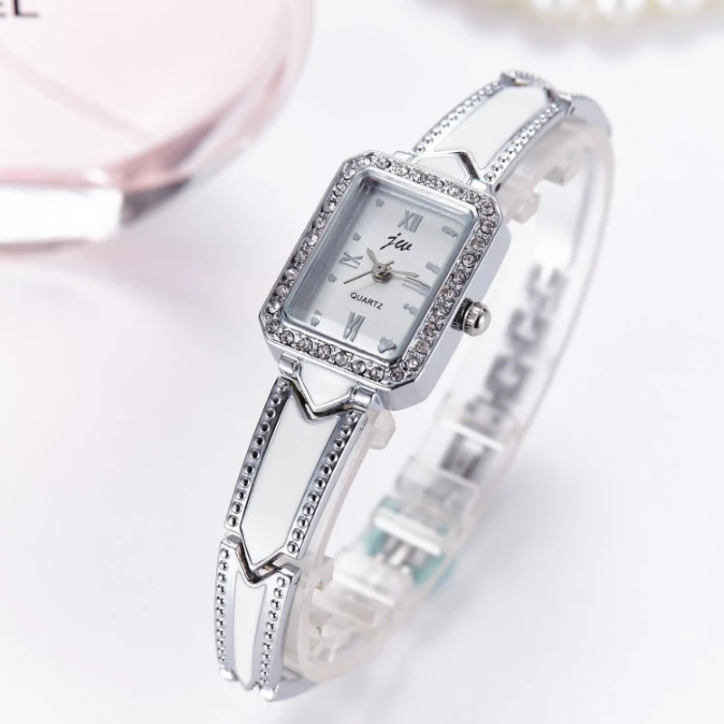 New Fashion Women's Watch, Student Steel Band Quartz Wristwatch, Stylish Ladies' Timepiece, Trendy Analog Dial Design