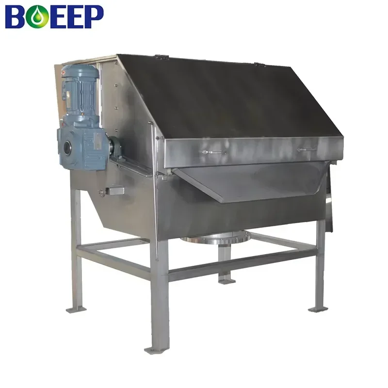 for Stainless Steel 304 316 Automatic Back Wash Rotary Drum Filter Fine Screen for Waste Water Treatment Plant