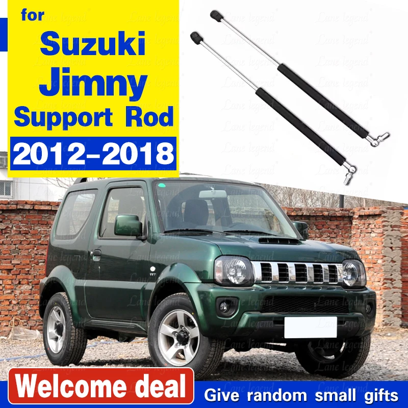 for Mazda Suzuki Chevrolet Jimny Wide Sierra AZ-Offroad 2012-2018 Front Hood Modify Gas Spring Lift Supports Struts Rod Shocks