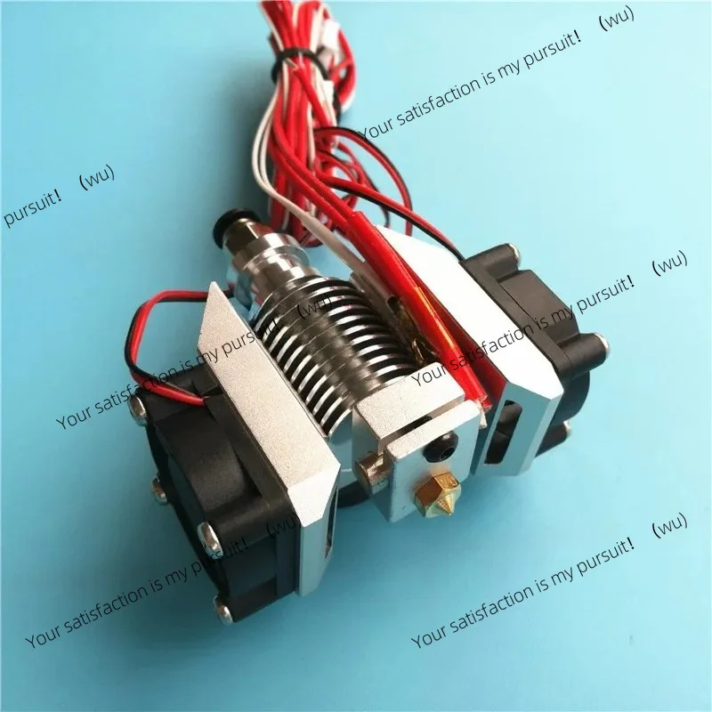 V6 Metal Hotend Kit All Metal Extruder Upgrade w/ 3010 Fan Cooling Duct Heatsink 3D Printer Parts