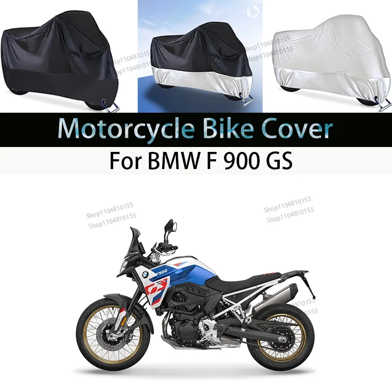 

For BMW F 900 GS Motorcycle Cover Moto Rain Cover Waterproof Dustproof UV Cover Coat Indoor Outdoor Motorbike Scooter Cover