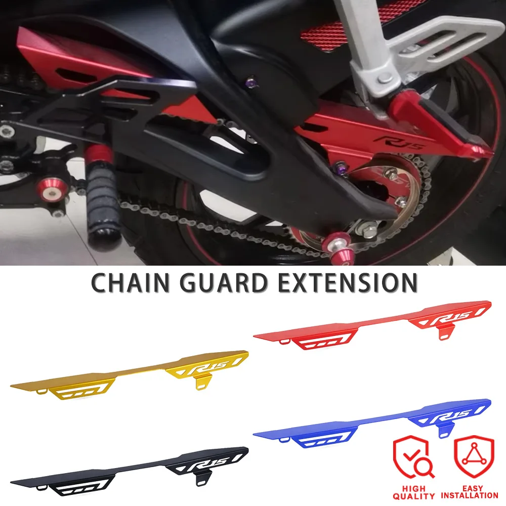 

Motorbike Accessories Aluminum YZF R15 V3 Sprocket Cover Chain Guard Protector For Yamaha YZF-R15 YZFR15 V3 2017 2018 2019 2020