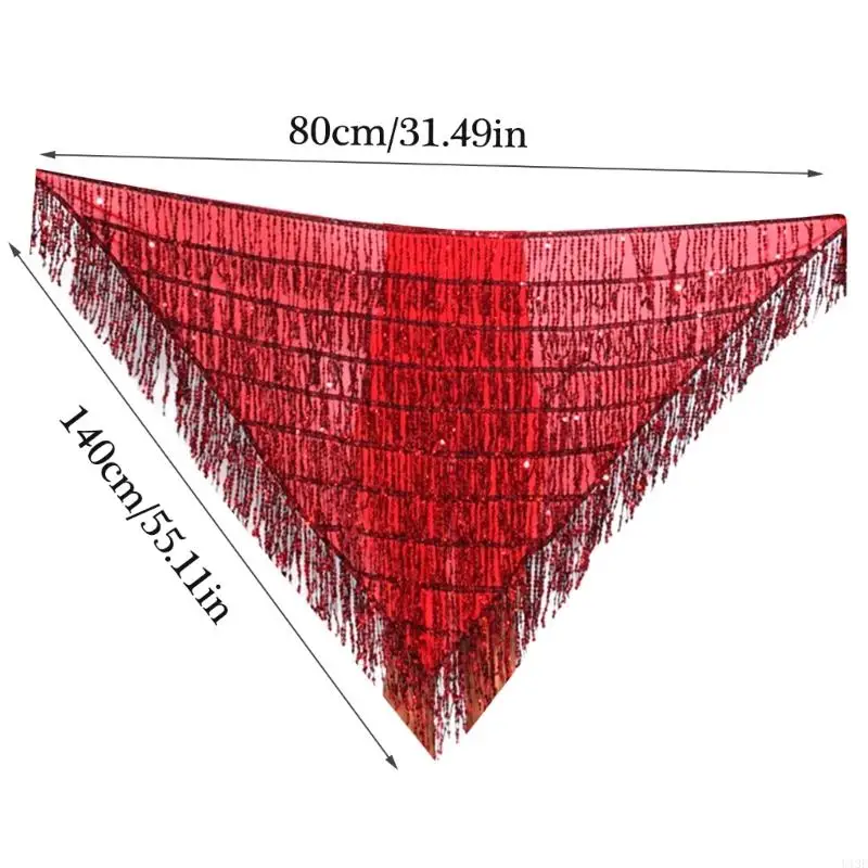 배꼽 힙 스카프 긴 술 배스 댄스 엉덩이 스카프 배꼽 춤추는 스커트
