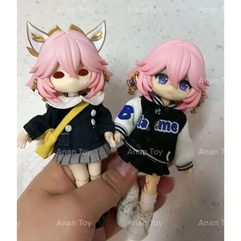 Yae Miko włosy Ob11 ob22 GSC 1/12 BJD YMY ręcznie robiony produkt na zamówienie Anime gra akcesoria do zabawek darmowa wysyłka