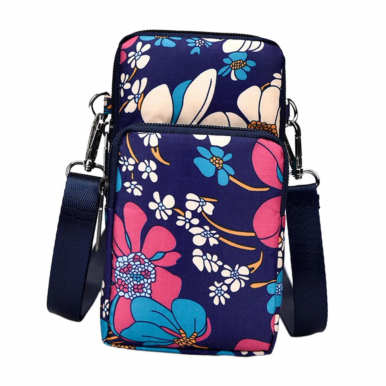 Mini bolsa de celular portátil, Carteira masculina e feminina, Bolso jogging