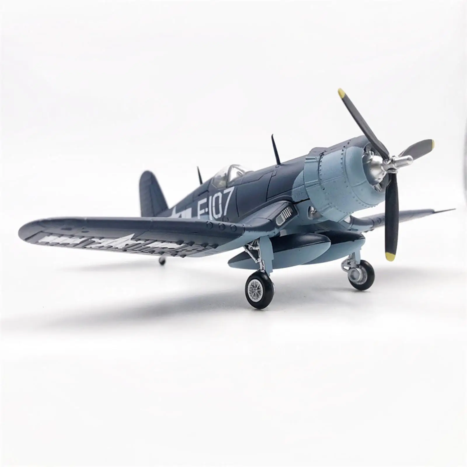 Alloy 1:72 Aircraft Model Tabletop Decor Souvenir Aviation Commemorate Retro Plane Model for Office Bedroom Cafe Home Bookshelf