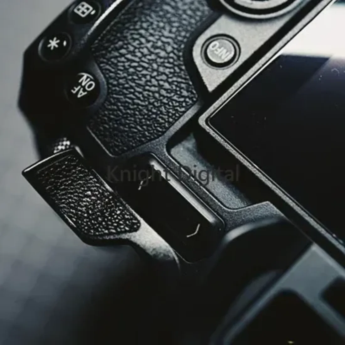 

Ручка для камеры с горячим башмаком и кожаной защитой для Canon EOS R