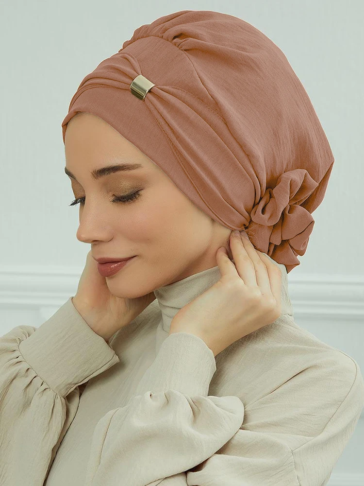 Muslim Modest Hijab Cap Undercap Abaya Hijabs For Woman Islamic Abayas Jersey Instant Wrap Women