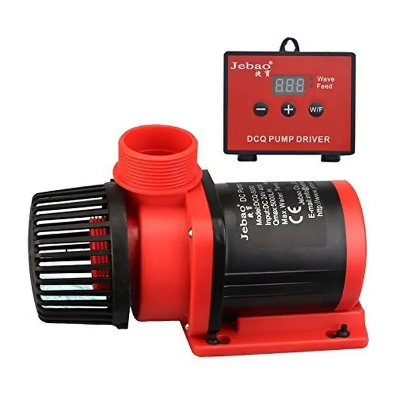 

110-240V Jebao DCQ Series DCQ-5000/6000/8000/10000 LCD Display Controllable DC Return Aquarium Fish Tank Water Pump