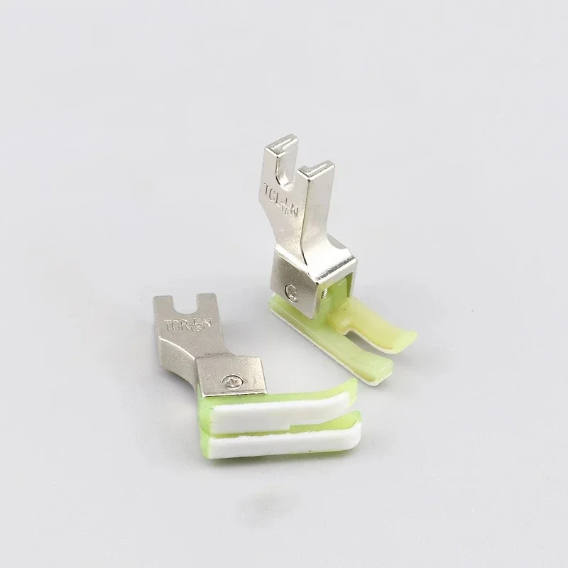 

1 Needle Plastic Foots with Guide RIGHT and Left plastics Compensating Presser Foot For Industrial Lockstitch Sewing Machine