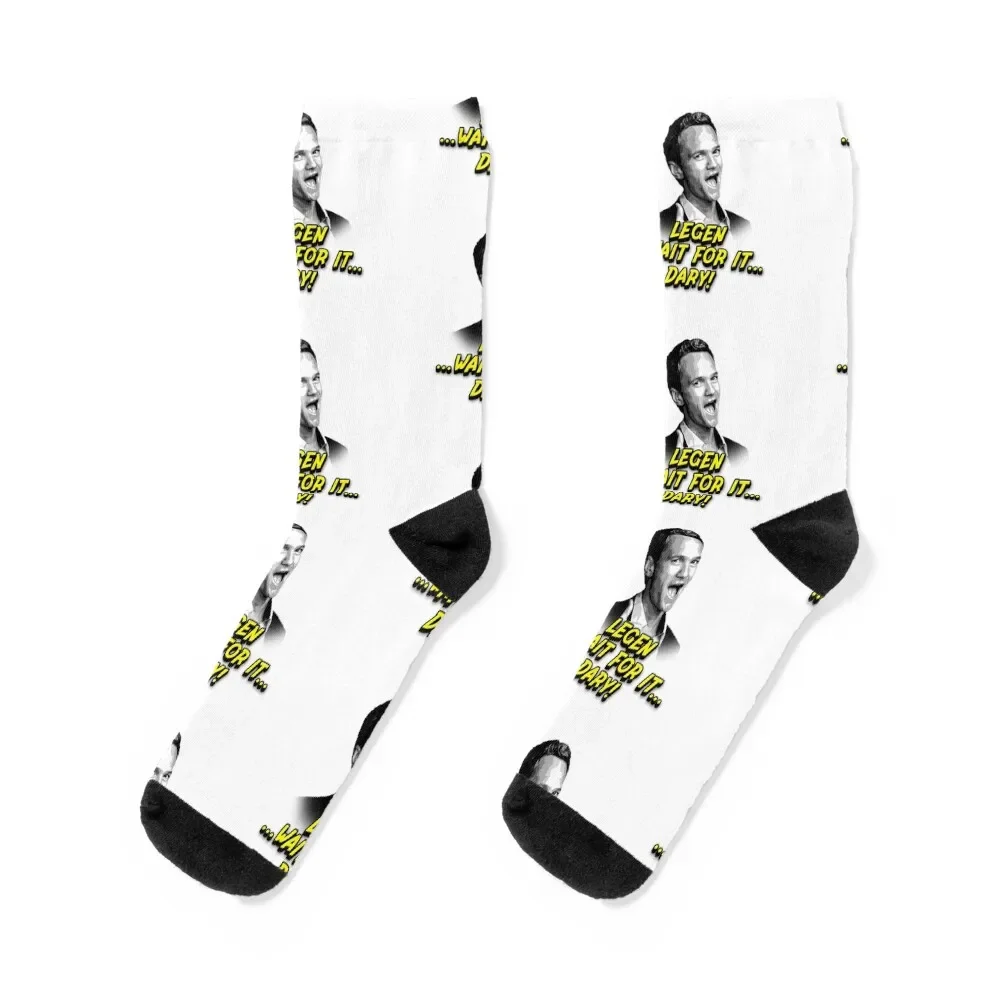 

Barney Stinson , How i met your mother Socks heated designer brand Thermal man winter Socks For Man Women's