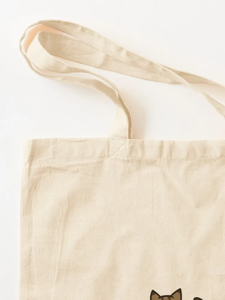 Skater Cat (Brown Tabby) Tote Bag Big bag Canvas bag reusable grocery bags