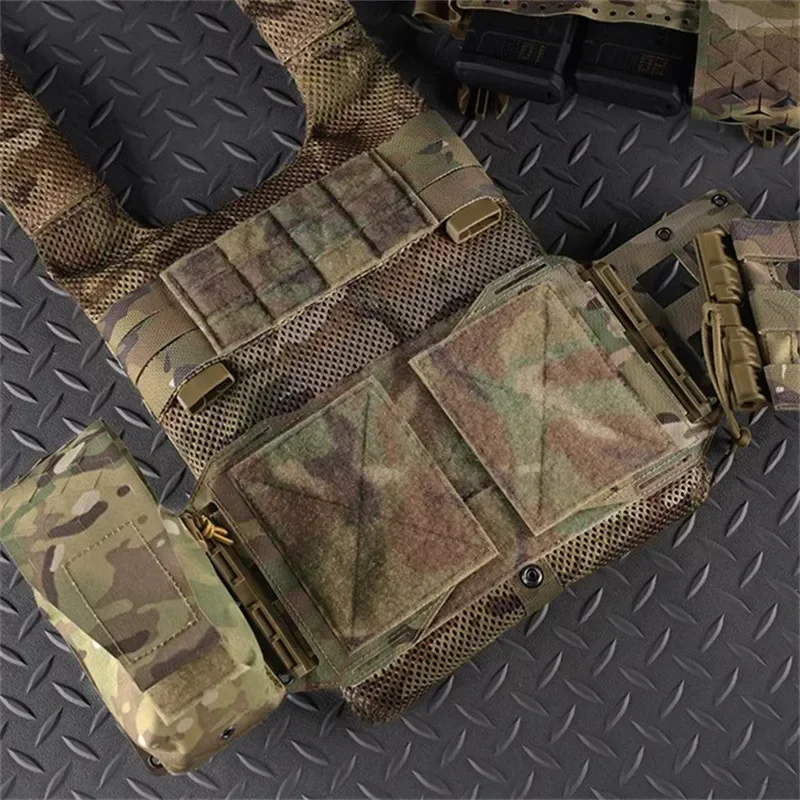 Tactical MOLLE Expansion 2pcs Vest Outdoor Shooting CS Wargame Magazine Hunting Protective Training System Paintball Accessories