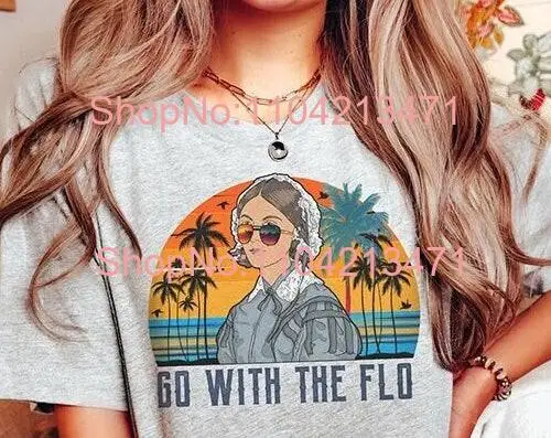 Florence Nightingale T Shirt Flo Nurses Cruise Summer RN LPN Vacation Trip Girls Tropical Group long or short sleeves