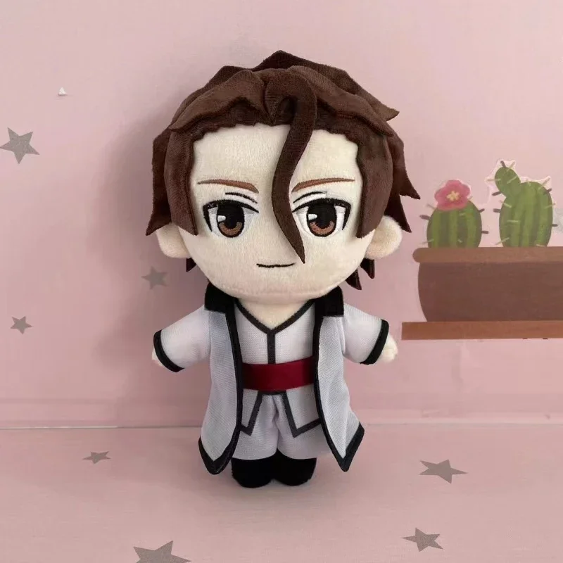 20cm Abarai Renji Plush Doll Soft Stuffed Cartoon Anime Soft Plush Toys Bleach Abarai Dolls Aizen Sousuke Fan Holiday Gift