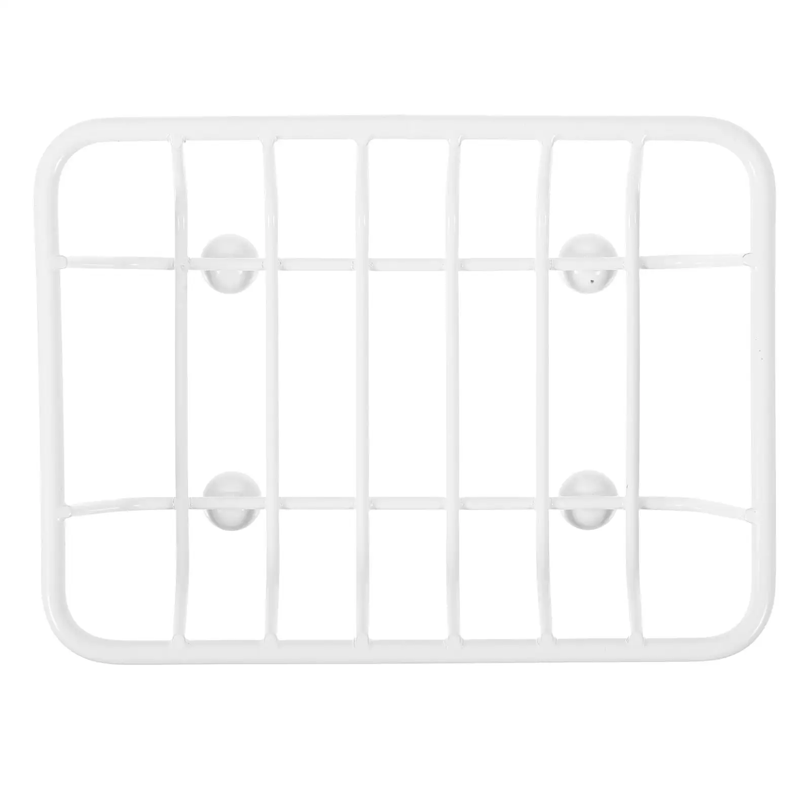 

Gold Soap Holder Tissue Container Sponge Self Draining Dish Wrought Iron for Bathroom Travel