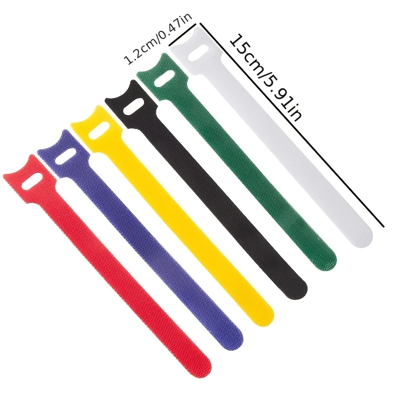 28//84pcs random colors Reusable, Adjustable Cable Ties—Versatile Cable Management for Home and Office Use