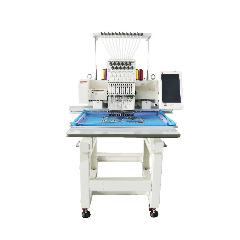 High Spee Single Head Computerized 9/12/15 Needle Embroidery Machine Appropriate for Home Use for USA  Embroidery Patch Machine