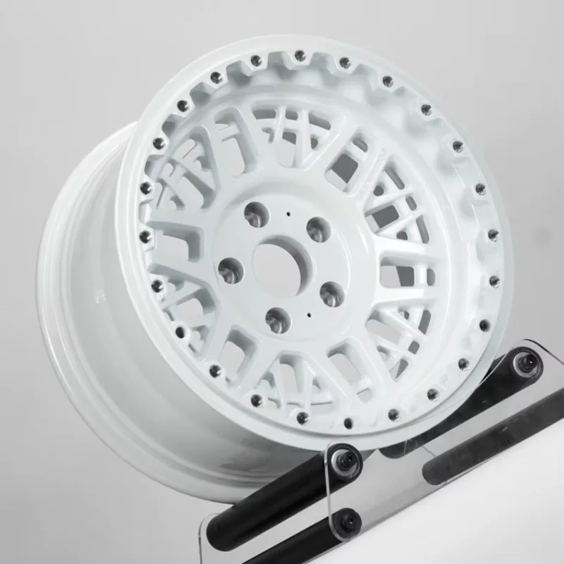 Bright White Alloy Off-Road Wheel Hub 17 Inch Modified 17x9 with Anti-Drop Ring for  300