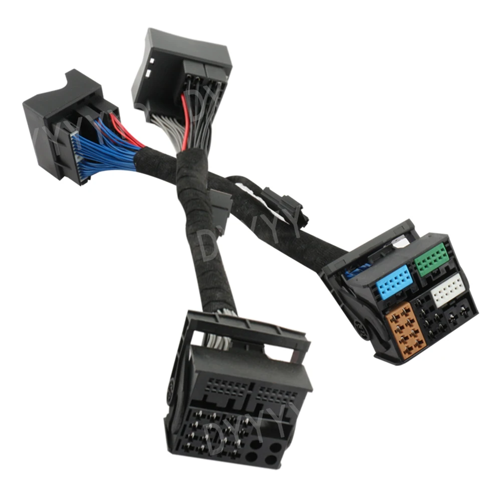 Chrono Analog Clock Retrofit Adaptor Cable Harness for Porsche Macan Cayenne 911Stopwatch PCM Docking Replacement Wiring Harness