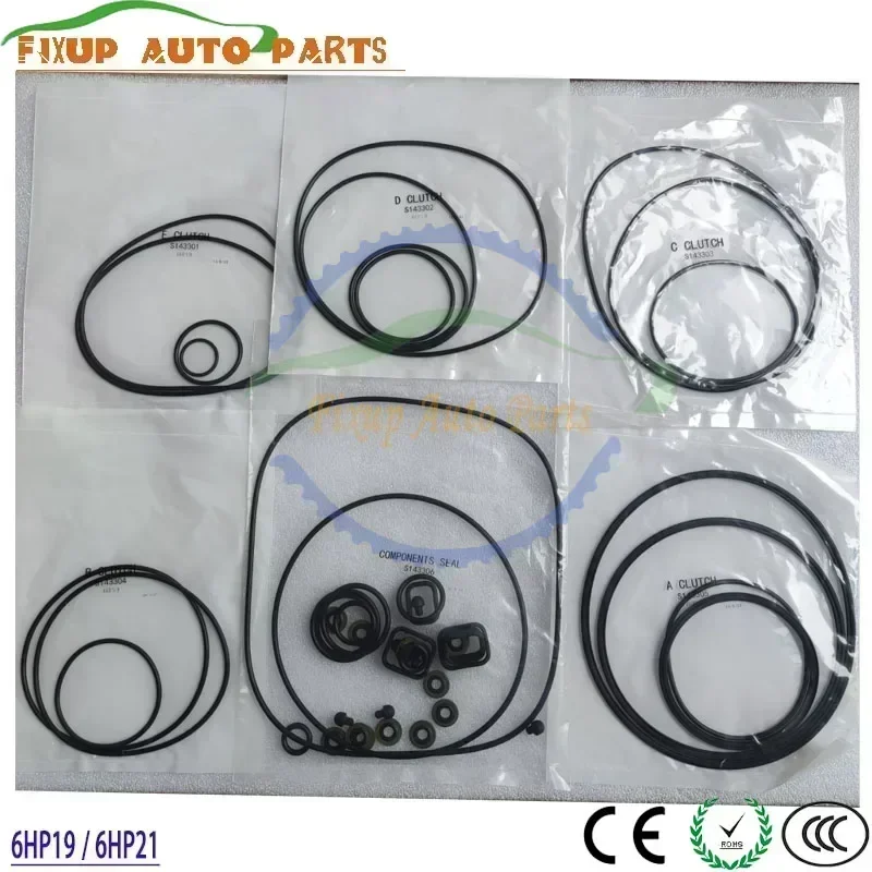 6HP19 6HP21 Automatic Transmission Gaskets Clutch Seals Gearbox Overhaul Repair Kit Components Seal O-rings For BMW 6 Speed
