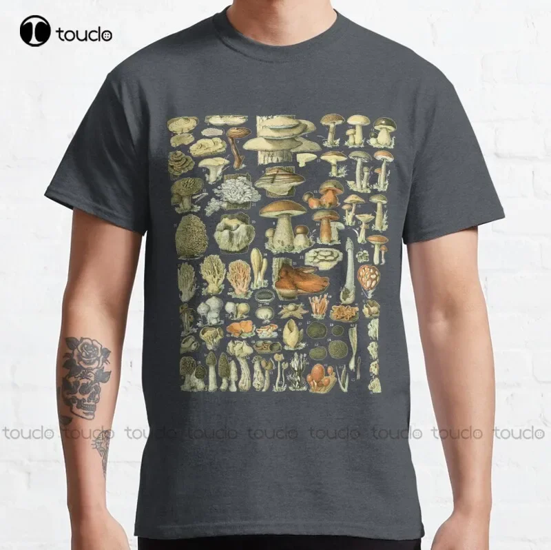 New Mushroom Varieties For Fungi Mushroom Hunters Classic T-Shirt Shirts For Teen Girls Cotton Unisex Tee Shirt Fashion Funny
