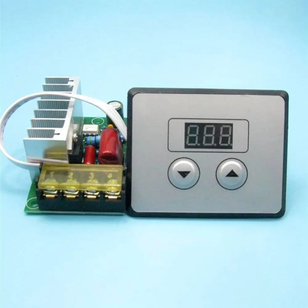 For For Ouchen 4000W Voltage Regulator Digital SCR Module High Power Variable Speed Dimming Thermal Control Accessory