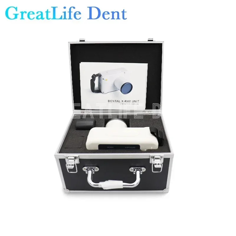 Greatlife-Portátil Dental Digital X-Ray com Sensor, Unidade de raio X para Dentista Máquina, Câmera RVG, Sistema de Imagem, a partir do México