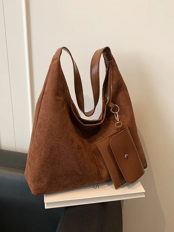 

Модная вместительная сумка-тоут для женщин, повседневная сумка для работы и поездок, из мягкой искусственной кожи, квадратная, с магнитной застежкой.