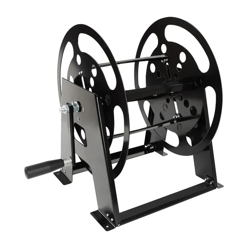 Heavy Duty Wire Pay Off Rack For Cable Reel Storage Industrial Spool Stand Water Pipe Organizer Metal Coil Holder Tool