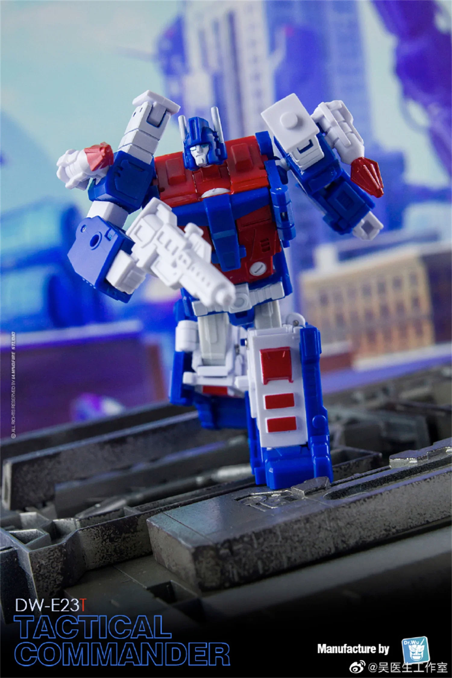 【Op voorraad】NIEUWE DR. WU-figuurtransformatie van DW-E23, DW-E23T, DW-E23D, DW-E23B, Ultra Magnus, OP Commander G1 Verzamel geschenken