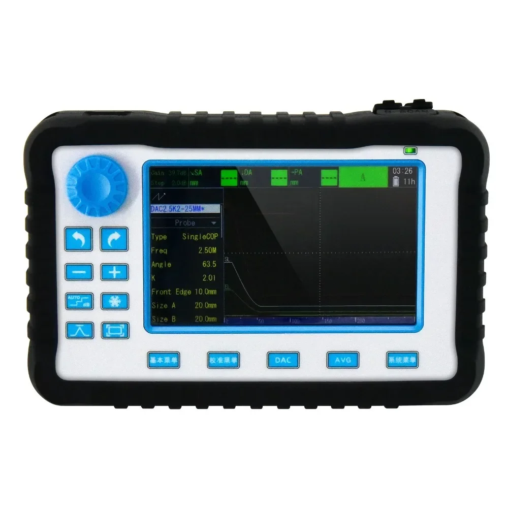 Ultrasonic Flaw Detector High-precision Metal Steel Pipe Weld Casting Internal Defects Porosity Detector view 5