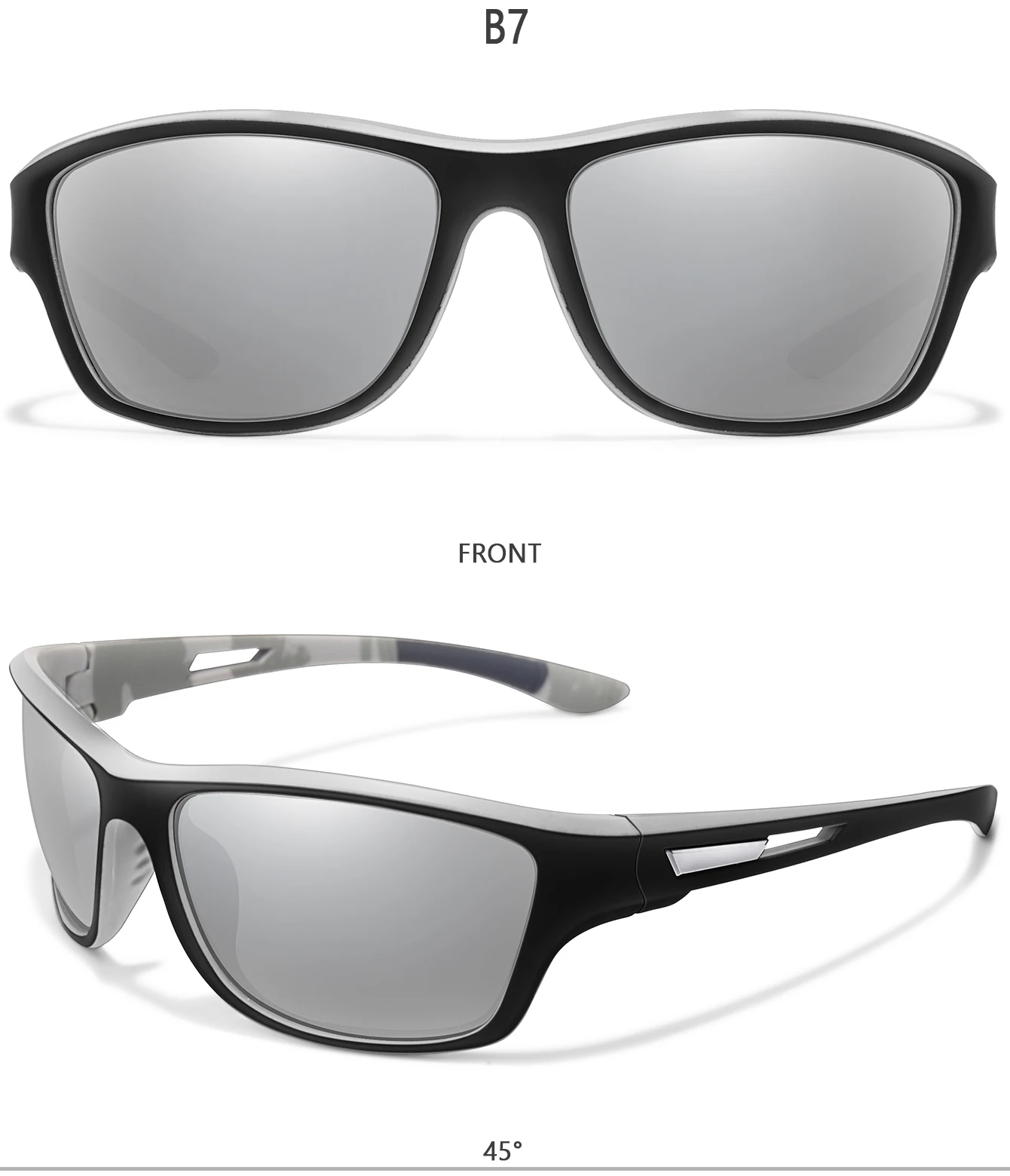 Polarisierte Angeln Sonnenbrille Weiblich Männlich Outdoor Sport Fahren Wandern Brille Straße Radfahren Anti-glare UV400 Brillen – Detail 11