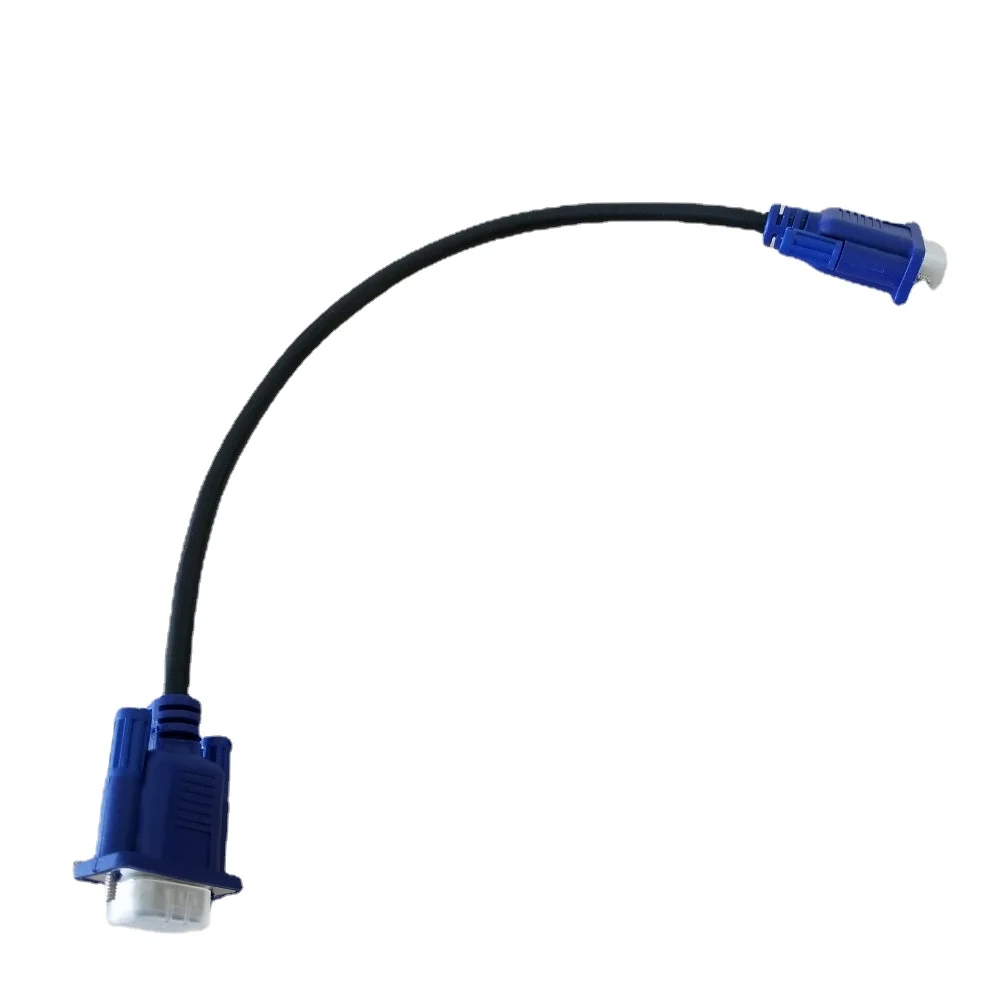 

VGA 15pin male to extension video cable for computer host monir projecr 30cm