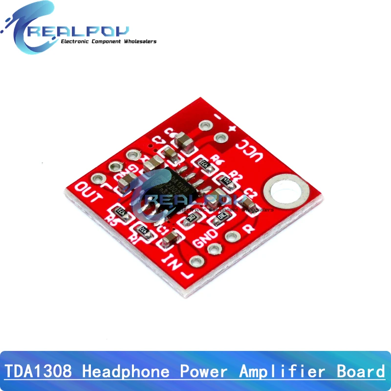 TDA1308 Headphone power Amplifier Board module Audio Preamplifier 3V-6V Class A Class B Stereo Sound Board Low Power AMP