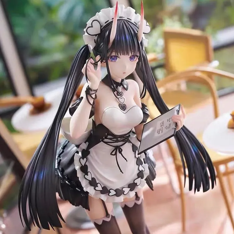 

Аниме-фигурка Azur Lane: статуэтка Ноширо в костюме горничной, коллекционная модель, настольное украшение, подарок для взрослых фанатов аниме и коллекционеров