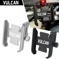 For KAWASAKI VULCAN S650 Vulcan 900 800 1500 1600 1700 Motorcycle Accessories Handlebar Mobile Phone Holder GPS Stand Bracket