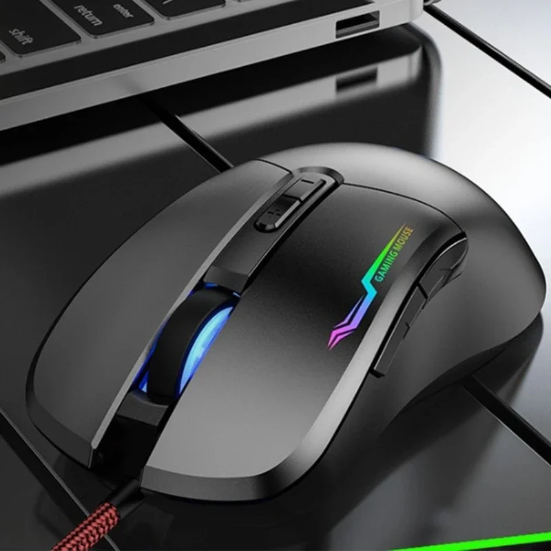 

RGB Gaming Mouse ,USB Optical Computer Mice with 6 Programmable Buttons