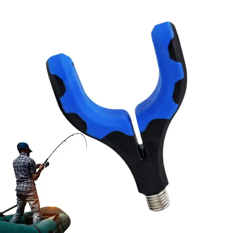 Carp Fishing Rod Holder Pole Pod Support Stand Sturdy Pole Pod Support Stand Non-slip Front Rear Butt Fork Holder For Rod