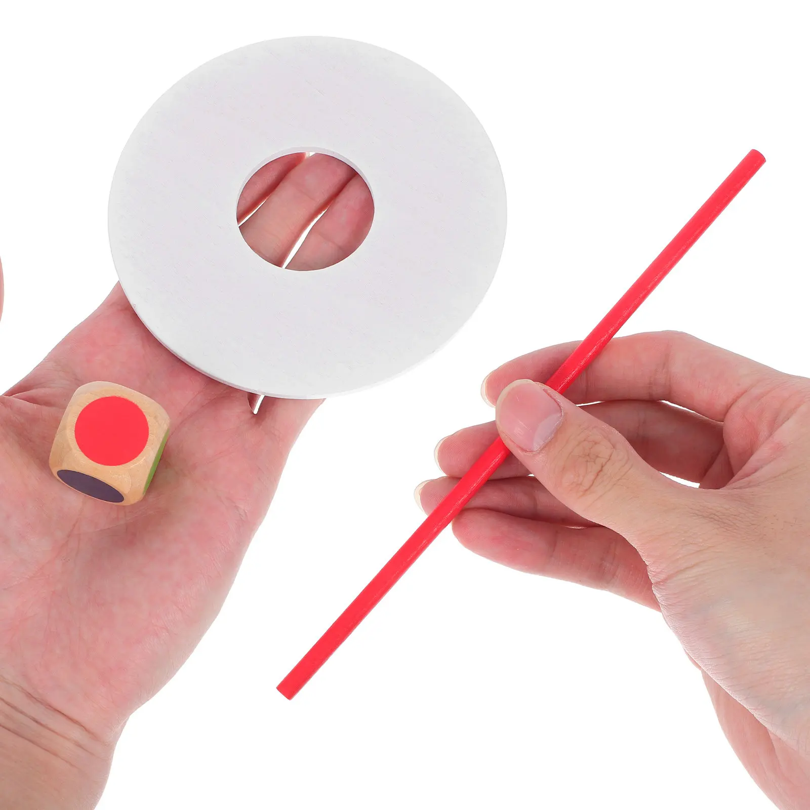 

1Set Wooden Balancing Sticks Kids Fine Motor Skill Educational Game Parent-Child Cognitive Hand-Eye Coordination Plaything