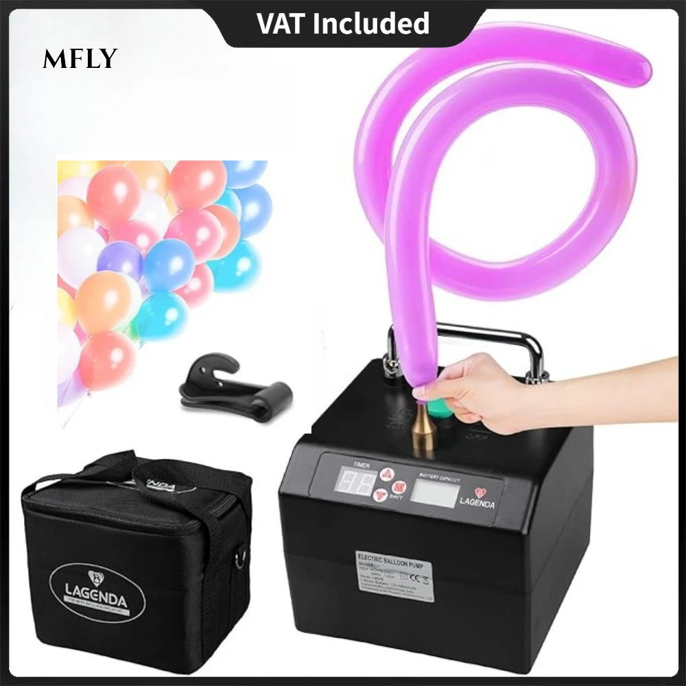 Gonfleur électrique Lagenda B231 à buse unique avec minuterie numérique pour ballons